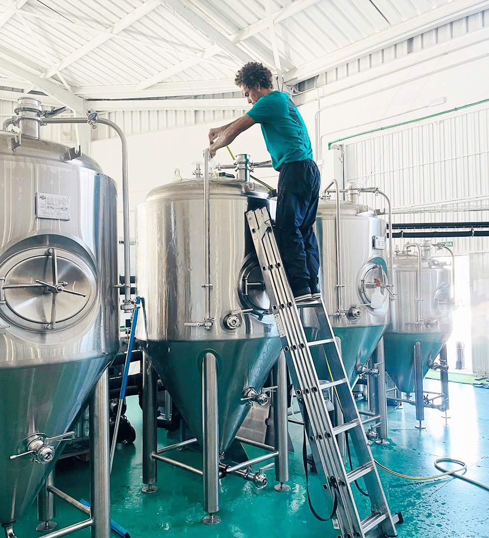 1000L brewery equipment,1000l beer fermenter unitank,brewhouse system